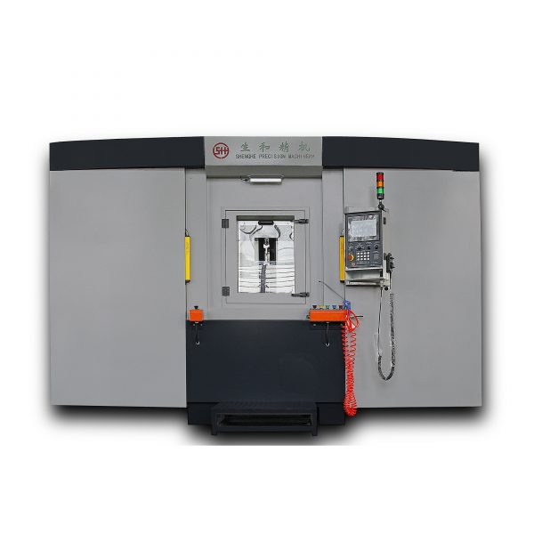 七轴水车式两方向搪孔车牙专用机