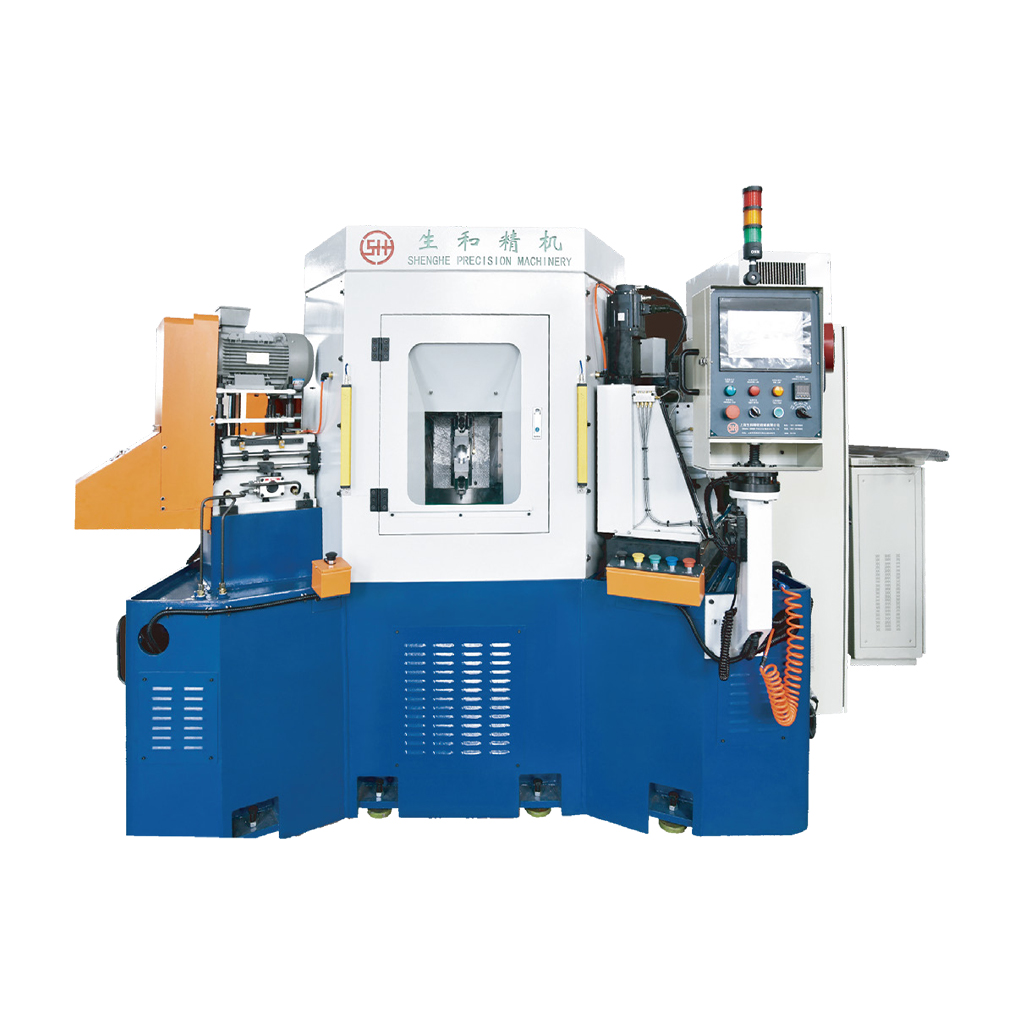 卧式五轴转盘滑座式液压伺服搪孔/攻牙专用机